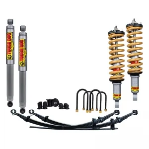 TOYOTA HILUX N80 (10/2015 ON) - TOUGH DOG 40MM ADJUSTABLE LIFT KIT - PREASSEMBLED STRUTS