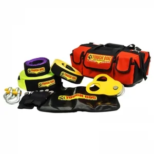 RECOVERY KIT WITH 8T/9M SNATCH STRAP - TOUGH DOG - TDRK-08T