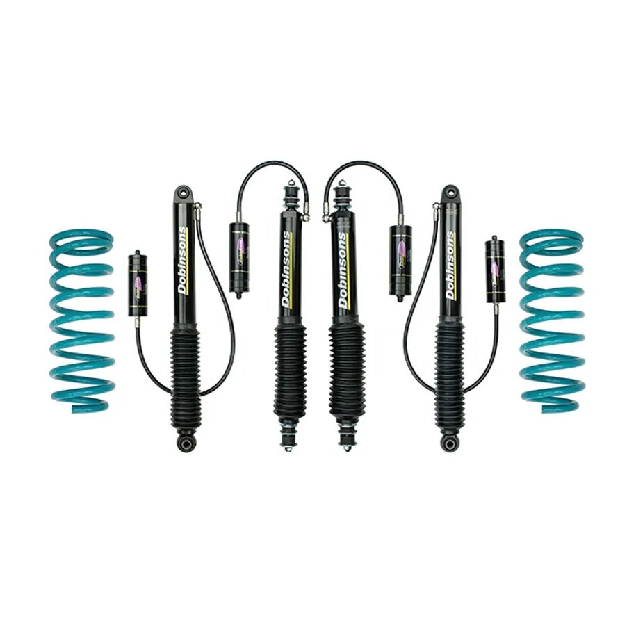 TOYOTA LANDCRUISER 100 SERIES (1998 TO 11/2007) - DOBINSONS MONOTUBE REMOTE RESERVOIR NONADJUSTABLE (MRR) LIFT KIT