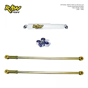 TOYOTA LANDCRUISER 80 SERIES (08/1991 - 03/1998) - RAW NITRO MAX LIFT KIT