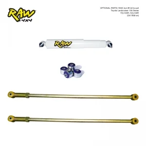TOYOTA LANDCRUISER 105 SERIES (04/1998 ON) - RAW NITRO MAX LIFT KIT