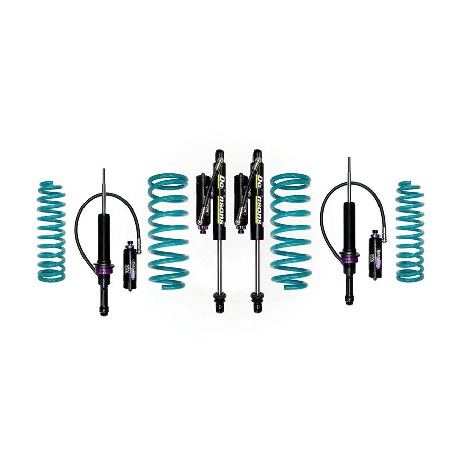 ISUZU MU-X UCS85 (2013 TO MID 2021) - DOBINSONS MONOTUBE REMOTE RESERVOIR 3-WAY ADJUSTABLE (MRA) LIFT KIT