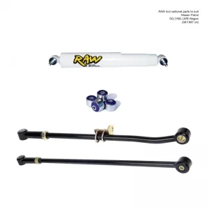 Nissan Patrol GQ (Y60) LWB Wagon (08/1987 - 1997) - Raw Nitro Lift Kit