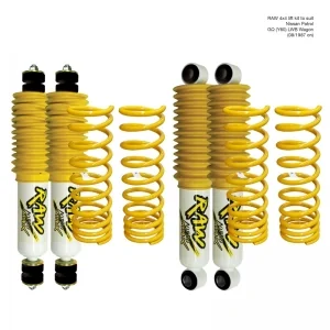 Nissan Patrol GQ (Y60) LWB Wagon (08/1987 - 1997) - Raw Nitro Max Lift Kit