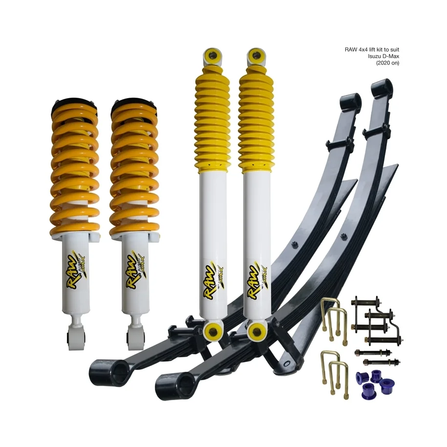 Isuzu Dmax (8/2020 on) - Raw Nitro Max Lift Kit - Preassembled Struts