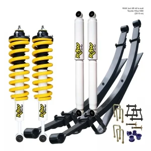 TOYOTA HILUX N80 (REVO) (2015 ON) - RAW NITRO LIFT KIT - PREASSEMBLED STRUTS