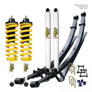 TOYOTA HILUX N70 (VIGO) (2005 TO MID 2015) - RAW NITRO LIFT KIT - PREASSEMBLED STRUTS