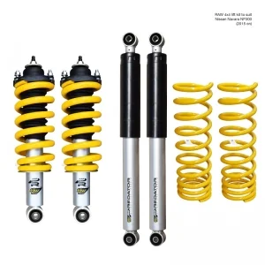 Nissan Navara NP300 (2015 on) - Raw Predator Lift Kit - Preassembled Struts