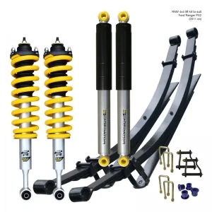 FORD RANGER PX1 & PX2 (08/2011 TO MID 06/2018) - RAW PREDATOR LIFT KIT - PREASSEMBLED STRUTS