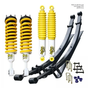 FORD RANGER PX3 (2018 - 06/2022) - RAW NITRO MAX LIFT KIT - PREASSEMBLED STRUTS