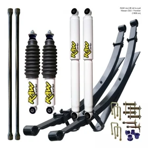 NISSAN NAVARA D22 / FRONTIER (1999 ON) - RAW NITRO MAX LIFT KIT