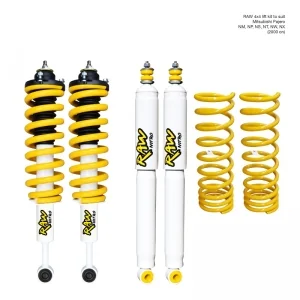 Mitsubishi Pajero NM,NP,NS,NT,NW,NX (2000 on) - Raw Nitro Lift Kit - Preassembled Struts