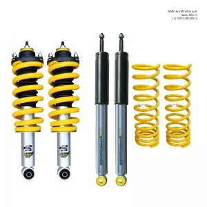 ISUZU MU-X UCS85 (11/2013 - 6/2021) - RAW PREDATOR LIFT KIT - PREASSEMBLED STRUTS