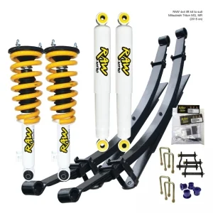 MITSUBISHI TRITON MQ,MR (2015 ON) - RAW NITRO LIFT KIT - PREASSEMBLED STRUTS