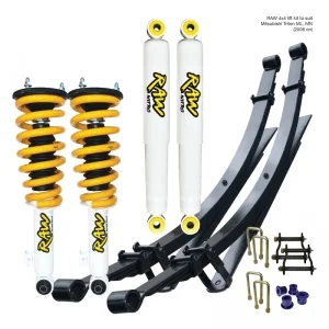 MITSUBISHI TRITON ML,MN (2006 TO 2015) - RAW NITRO LIFT KIT - PREASSEMBLED STRUTS
