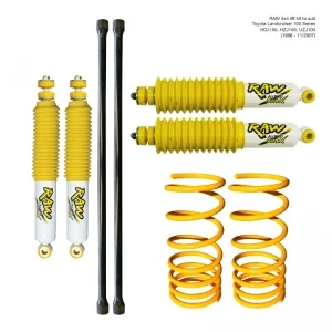 TOYOTA LANDCRUISER 100 SERIES (1998 - 11/2007) - RAW NITRO MAX LIFT KIT