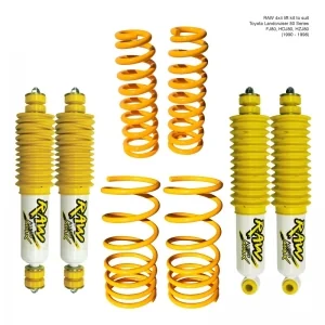 TOYOTA LANDCRUISER 80 SERIES (08/1991 - 03/1998) - RAW NITRO MAX LIFT KIT