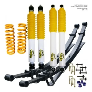 TOYOTA LANDCRUISER 79 SERIES DUAL CAB (2013 ON) - RAW NITRO MAX LIFT KIT
