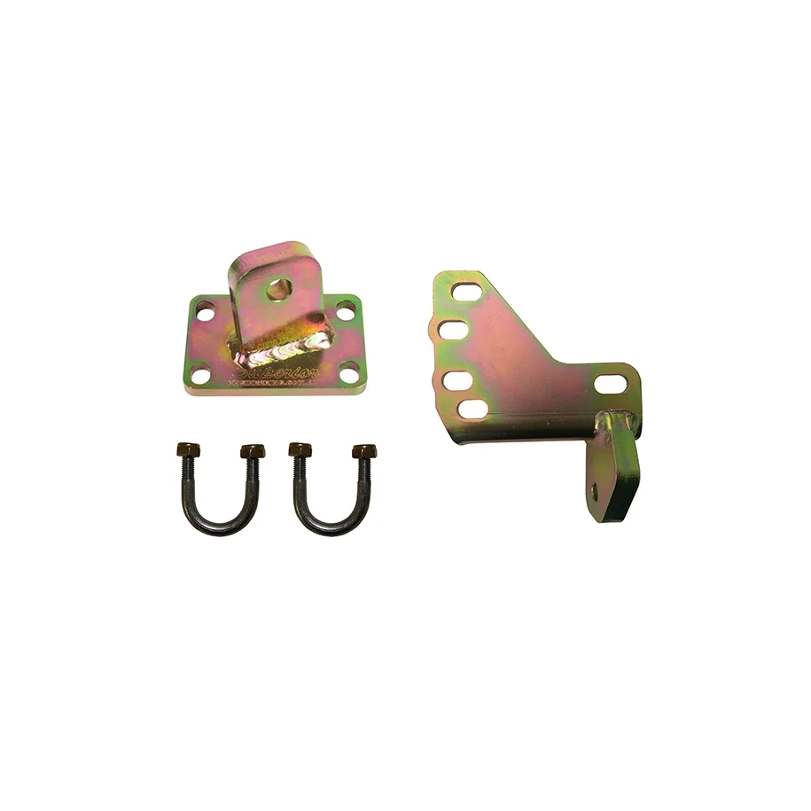 Superior Damper Brackets Upgrade Suitable For Toyota LandCruiser 79 Series (Tapered Pin) (Zinc) (Kit) - DBTPLCR70