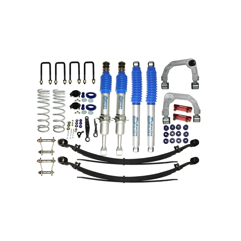 Superior Nitro Gas Twin Tube 3 Inch (75mm) Lift Kit Suitable For Toyota Hilux 2005-15 (Kit) - SUP-NG-VIGO3-T