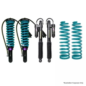 Holden Colorado 7 (2012 on) - Dobinsons Monotube Remote Reservoir nonadjustable (MRR) Lift Kit - Preassembled Struts