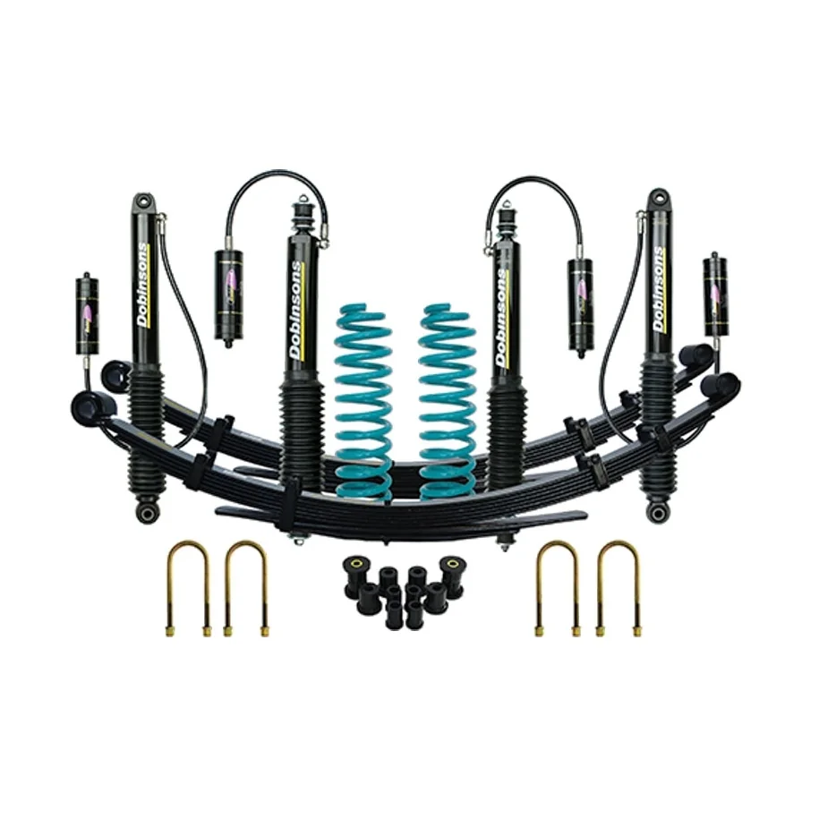 TOYOTA LANDCRUISER 79 SERIES (09/1999 ON) - DOBINSONS MONOTUBE REMOTE RESERVOIR NONADJUSTABLE (MRR) LIFT KIT 2