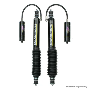 Toyota Landcruiser 100 Series (98 to 11/2007) - Dobinsons Monotube Remote Reservoir nonadjustable (MRR) Rear Shock Absorbers