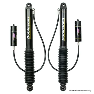 Toyota Landcruiser 100 Series (98 to 11/2007) - Dobinsons Monotube Remote Reservoir nonadjustable (MRR) Front Shock Absorbers