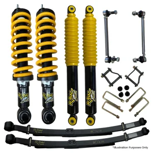 Ford Ranger Next Gen (06/2022 on) - Raw Nitro Max AR45 Lift Kit - Preassembled Struts